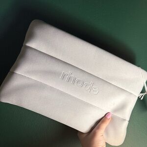 RHODE gray bubble bag
